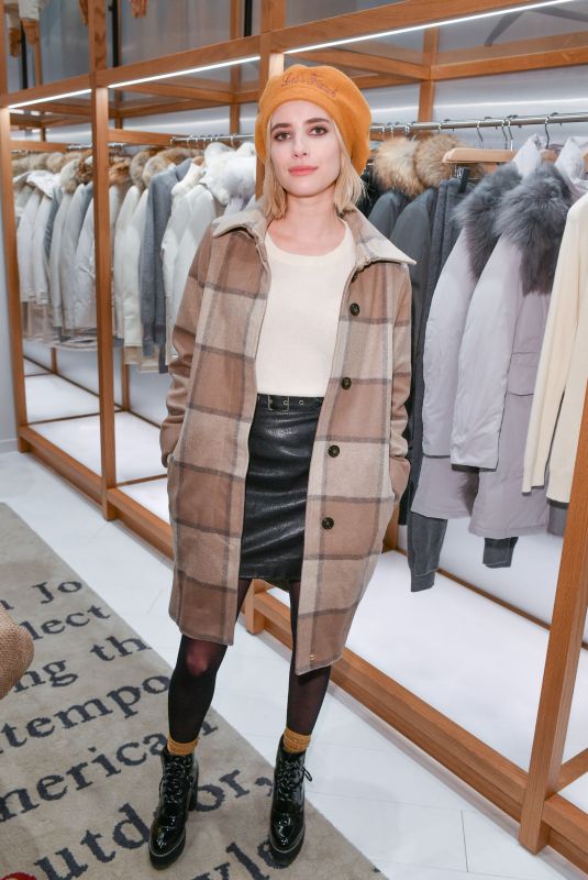 EMMA ROBERTS at Woolrich Yorkdale Opening in Toronto 12/07/2017