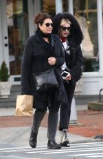 EMMA ROBERTS Out in The Hamptons in New York 12/24/2017