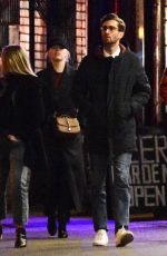 EMMA STONE and Dave McCary Night in New York 12/12/2017