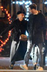 EMMA STONE and Dave McCary Night in New York 12/12/2017