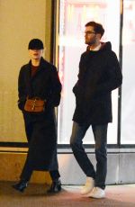 EMMA STONE and Dave McCary Night in New York 12/12/2017