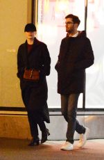 EMMA STONE and Dave McCary Night in New York 12/12/2017