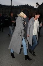 EMMA STONE Arrives at Ritz Hotel in Paris 12/17/2017