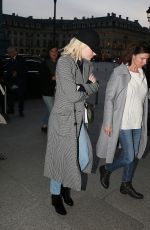 EMMA STONE Arrives at Ritz Hotel in Paris 12/17/2017