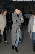 EMMA STONE Arrives at Ritz Hotel in Paris 12/17/2017