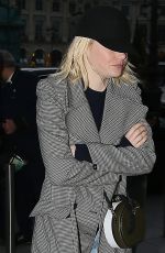 EMMA STONE Arrives at Ritz Hotel in Paris 12/17/2017