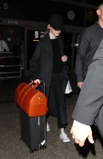 EMMA STONE at LAX Airport in Los Angeles 12/18/2017