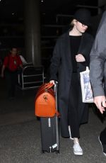 EMMA STONE at LAX Airport in Los Angeles 12/18/2017