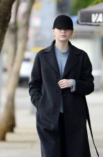 EMMA STONE Out and About in Los Angeles 12/20/2017