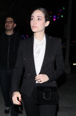 EMMY ROSSUM and Sam Esmail at Matsuhisa Restaurant in Los Angeles 12/10/2017