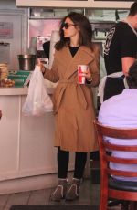 EMMY ROSSUM Out for Breakfast in Beverly Hills 12/12/2017