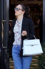 EMMY ROSSUM Out for Lunch at Le Pain Quotidien 12/05/2017