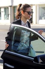EMMY ROSSUM Out for Lunch at Le Pain Quotidien 12/05/2017