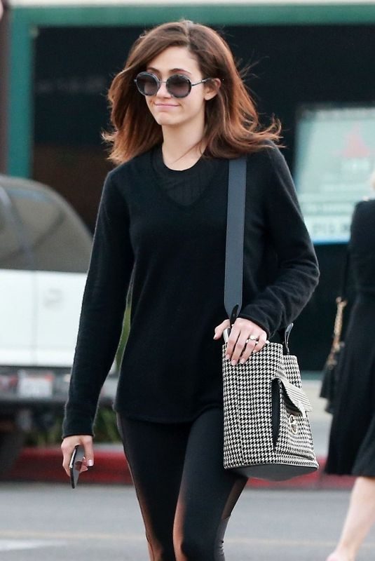EMMY ROSSUM Out Shopping in Beverly Hills 12/06/207