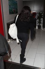 EVA LONGORIA at Los Angeles International Airport 12/01/2017