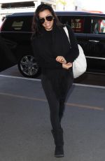 EVA LONGORIA at Los Angeles International Airport 12/01/2017