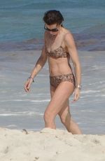 EVE MAVRAKIS in Bikini on the Beach in Cancun 12/26/2017