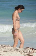 EVE MAVRAKIS in Bikini on the Beach in Cancun 12/26/2017