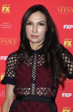 FAMKE JANSSEN at The Assassination of Gianni Versace: American Crime Story Premiere in New York 12/11/2017