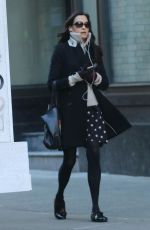 FAMKE JANSSEN Out and About in New York 12/21/2017