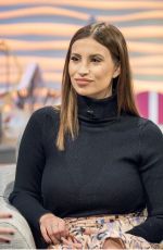 FERNE MCCANN at Lorraine Show in London 12/12/2017