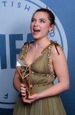 FLORENCE PUGH at British Independent Film Awards in London 12/10/2017