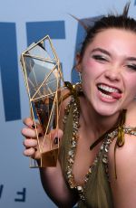 FLORENCE PUGH at British Independent Film Awards in London 12/10/2017
