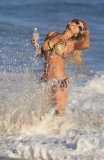 FRANCESCA LARRAIN in Bikini for 138 Water Photoshoot in Malibu 11/30/2017