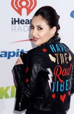 FRANCIA RAISA at Kiis FM’s Jingle Ball in Los Angeles 12/01/2017