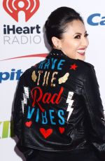FRANCIA RAISA at Kiis FM’s Jingle Ball in Los Angeles 12/01/2017
