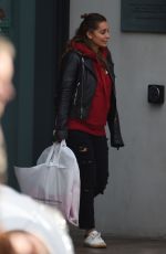 FRANKIE BRIDGE and LOUISE REDKNAPP Leaves Hilton Hotel in Liverpool 12/29/2017