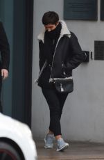 FRANKIE BRIDGE and LOUISE REDKNAPP Leaves Hilton Hotel in Liverpool 12/29/2017