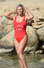 FRANKIE ESSEX in Swimsuit on Vacation in Cape Verde 12/23/2017