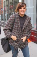 FRANKIE SHAW Arrives at Build Studios in New York 12/04/2017