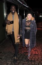 GABBY ALLEN at Blue-Ggreen Secret Gig in London 12/11/2017