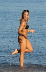 GABBY ALLEN in Bikini at a Beach in Marbella 11/23/2017