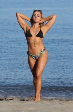GABBY ALLEN in Bikini at a Beach in Marbella 11/23/2017