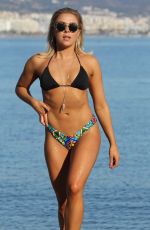 GABBY ALLEN in Bikini at a Beach in Marbella 11/23/2017
