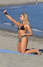 GABBY ALLEN in Bikini at a Beach in Marbella 11/23/2017