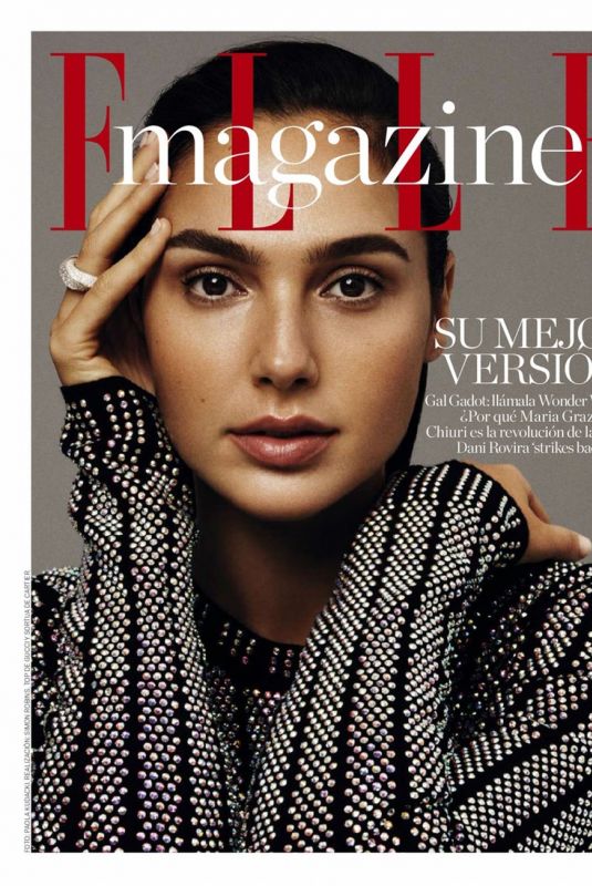 GAL GADOT in Elle Magazine, Spain January 2018