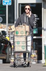 GAL GADOT Shopping at Whole Foods in Los Angeles 12/29/2017