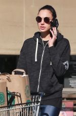 GAL GADOT Shopping at Whole Foods in Los Angeles 12/29/2017