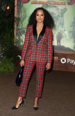 GARCELLE BEAUVAIS at Jumanji: Welcome to the Jungle Premiere in Los Angeles 12/11/2017
