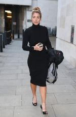 GEMMA ATKINSON at BBC Studios in London 12/14/2017