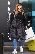 GEMMA ATKINSON Leaves Village Hotel Club in Watford 12/17/2017