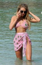 GEORGIA HARRISON in Bikini at a Beach in Tenerife 12/27/2017