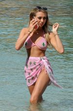 GEORGIA HARRISON in Bikini at a Beach in Tenerife 12/27/2017