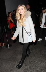 GEORGIA TOFFOLO Arrives at Pure Bar in Bexleyheath 12/23/2071