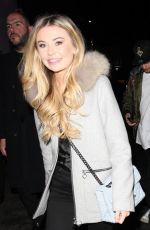 GEORGIA TOFFOLO Arrives at Pure Bar in Bexleyheath 12/23/2071