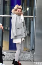 GEORGIA TOFFOLO at Heathrow Airport in London 12/30/2017